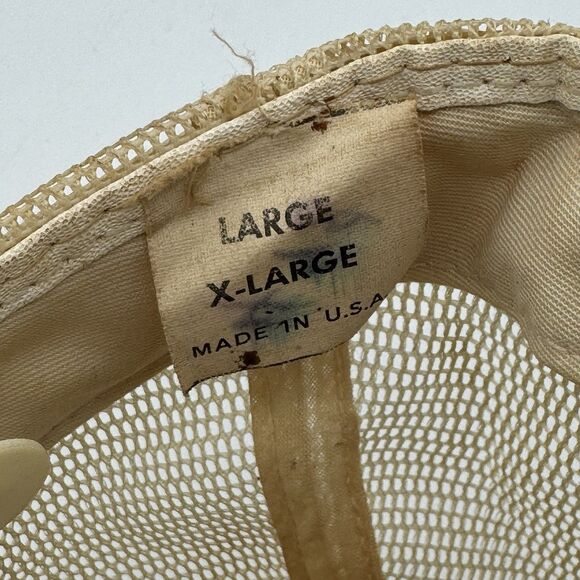 Vintage Arkansas Razorbacks Trucker Hat 80s Mesh Snapback Made in USA - Picture 8 of 14